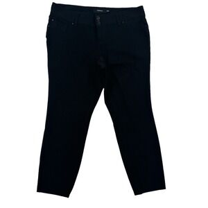 TORRID Black Pants Stretch Shaping Pockets Business Wear Minimalist Women 18R